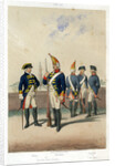 German military uniforms, 1740-1786 ((19th century) by W Korn