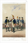 German military uniforms, 1740-1786 ((19th century) by W Korn