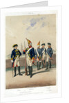 German military uniforms, 1740-1786 ((19th century) by W Korn