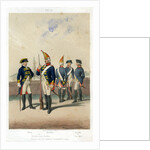 German military uniforms, 1740-1786 ((19th century) by W Korn