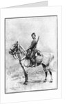 A chasseur of the guard, Russia by Jean Baptiste Edouard Detaille