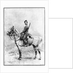 A chasseur of the guard, Russia by Jean Baptiste Edouard Detaille