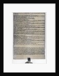 Magna Carta, English charter originally issued in 1215 by Anonymous