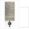Magna Carta, English charter originally issued in 1215 by Anonymous