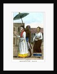 Woman with servants by J Haafner