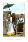 Woman with servants by J Haafner