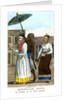 Woman with servants by J Haafner