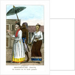 Woman with servants by J Haafner
