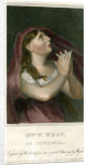 Mrs W West as Cordelia by Thomas Charles Wageman