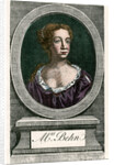 Aphra Behn (1640-1680), first professional woman writer in English literature by B Cole