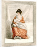Woman breastfeeding by Thomas Cheesman