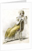 Woman with a fan by Anonymous