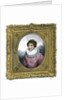 Woman in Elizabethan dress by G Engelmann