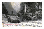The Lauterbrunnen Valley, Bernese Oberland, Switzerland by Anonymous