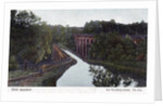 Chirk Aqueduct, Chirk, Wrexham, Wales by Walter Bentley Woodbury