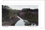 Chirk Aqueduct, Chirk, Wrexham, Wales by Walter Bentley Woodbury
