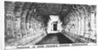 Passage in Rami Peram's Pagoda, Ramesvaram, Tamil Nadu, India by Anonymous