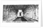 Passage in Rami Peram's Pagoda, Ramesvaram, Tamil Nadu, India by Anonymous