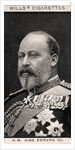 H.M King Edward VII by WD & HO Wills