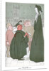 Dante in Oxford; Proctor: 'Your Name And College?' by Max Beerbohm