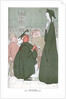 Dante in Oxford; Proctor: 'Your Name And College?' by Max Beerbohm