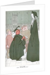 Dante in Oxford; Proctor: 'Your Name And College?' by Max Beerbohm