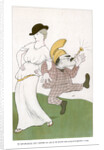 'Mr Rudyard Kipling takes a bloomin day aht, on the blasted 'eath... by Max Beerbohm