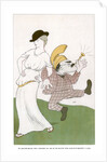 'Mr Rudyard Kipling takes a bloomin day aht, on the blasted 'eath... by Max Beerbohm