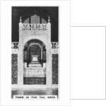 Tomb in the Taj, Agra, Uttar Pradesh, India by Anonymous