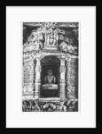 Shrine in a Jain temple, Mount Abu, Rajasthan, India by Anonymous