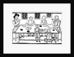 A family meal by Anonymous