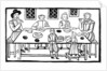 A family meal by Anonymous