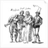 Figures designed by Inigo Jones for the masque of The Fortune Isles by Anonymous