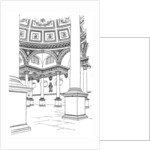 Interior of St Stephen's Church, Walbrook, City of London by Anonymous