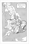 Map of Britain in 665 by Anonymous