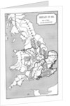 Map of Britain in 665 by Anonymous