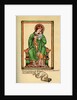 Matthew Paris at the feet of the Virgin and Child by Anonymous