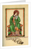 Matthew Paris at the feet of the Virgin and Child by Anonymous