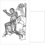 Knight in armour by Anonymous