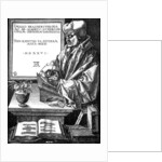 Desiderius Erasmus, Dutch author, scholar and humanist by Anonymous