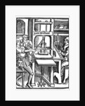 Printing press by Anonymous