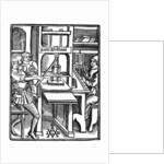 Printing press by Anonymous
