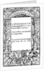 Title page of Lucian by Anonymous