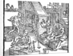 Coiners at work by Anonymous