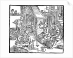 Coiners at work by Anonymous