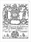 Trade label of the South Sea Company by Anonymous