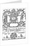 Trade label of the South Sea Company by Anonymous