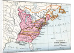 The colonies of North America at the declaration of independence by Anonymous