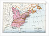 The colonies of North America at the declaration of independence by Anonymous