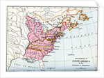 The colonies of North America at the declaration of independence by Anonymous